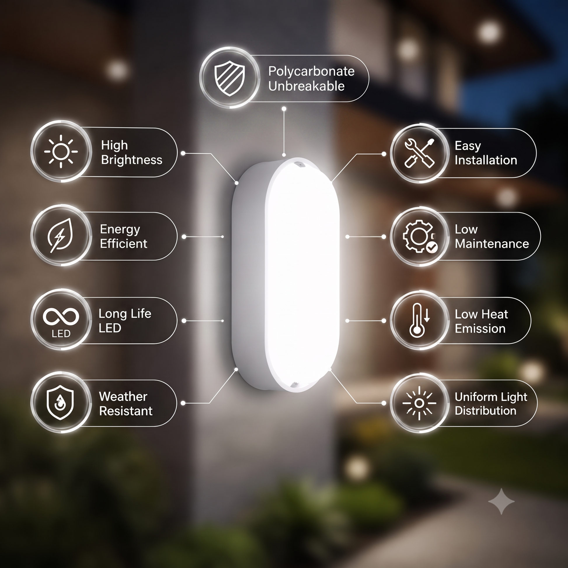 Minion LED BulkHead 18W-3