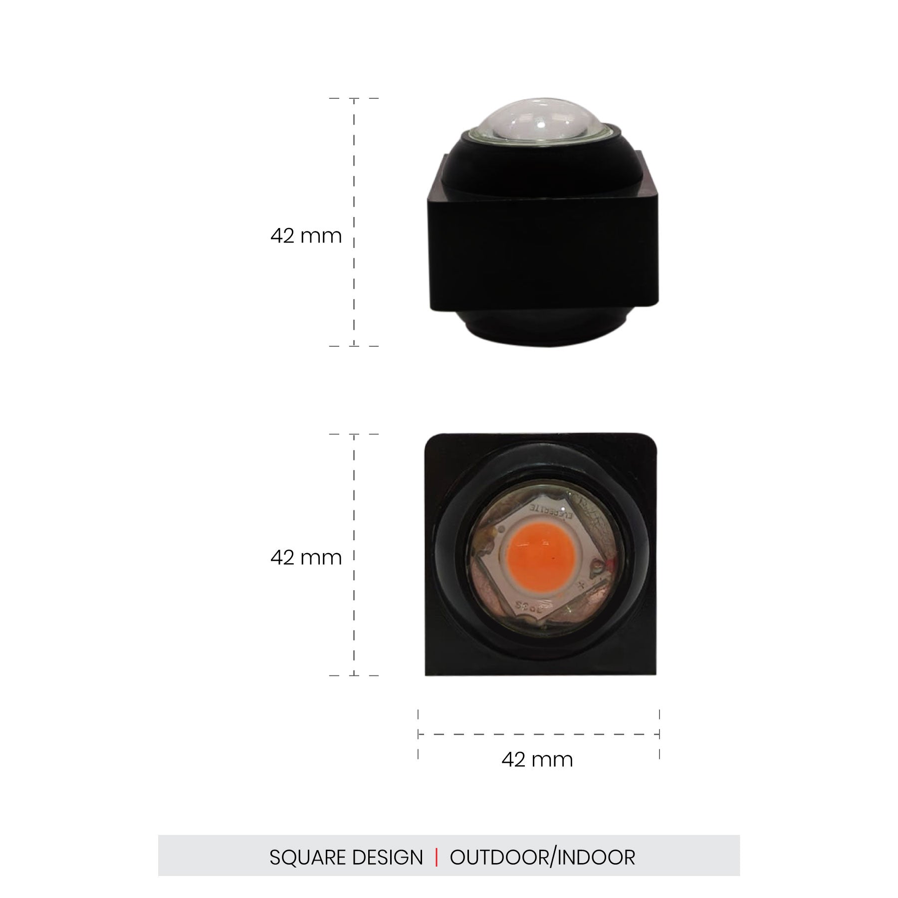 Spike 1 Way Up-Down Light 3W-3