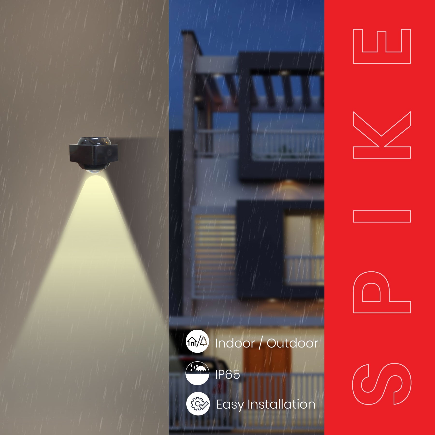 Spike 1 Way Up-Down Light 3W-4