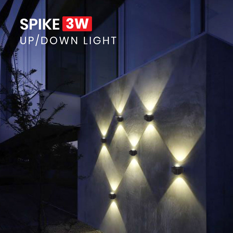 Spike 2 Way Up-Down Light 3W-5