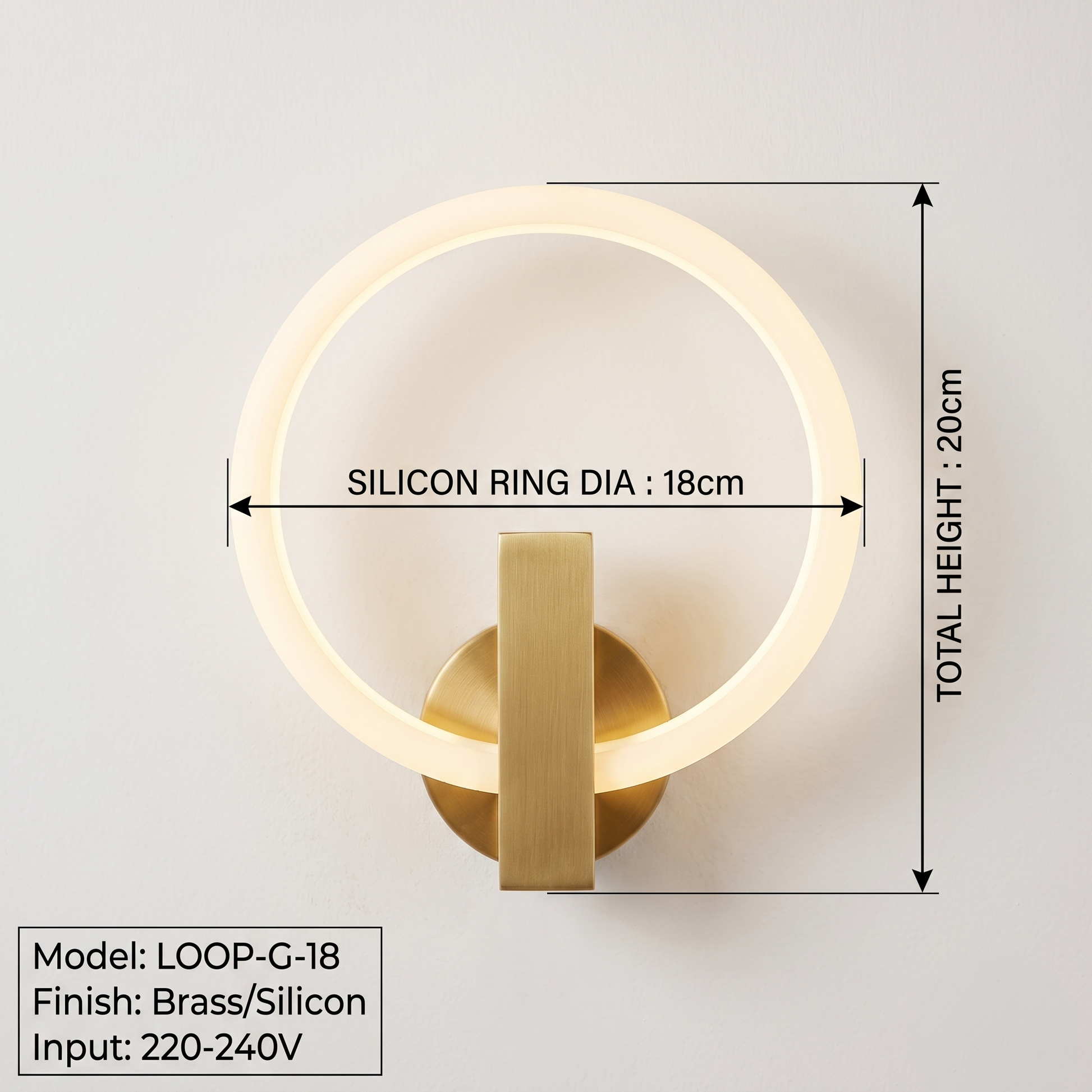AIMY Loop Wall Light-3