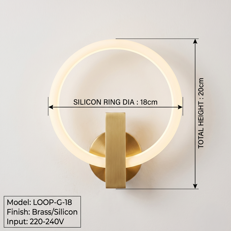 AIMY Loop Wall Light-3